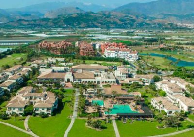 Vista aérea del recinto del Hotel Playa Granada Club