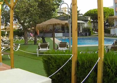Zona de la piscina del Othels Carabela Beach & Golf
