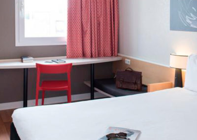 Habitación doble del Hotel Ibis Madrid Fuenlabrada