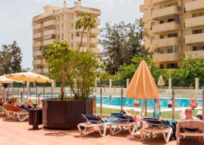 Exteriores y piscina del Hotel Pierre & Vacances Residence Benalmadena