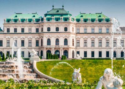 Edificio Schloss Belvedere en Austria