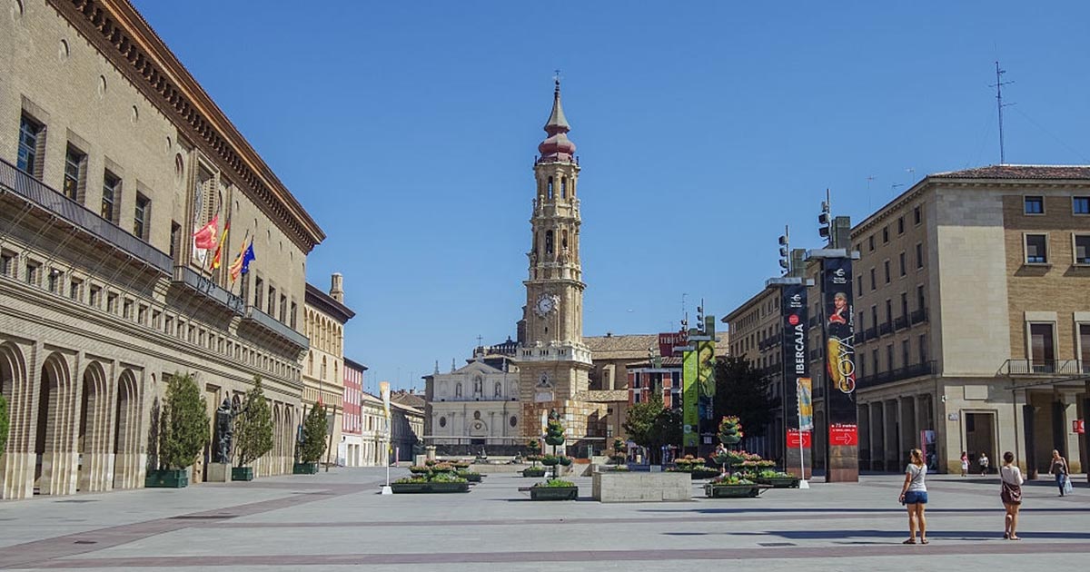 Catedral del Salvador y Museo de Tapices en Zaragoza
