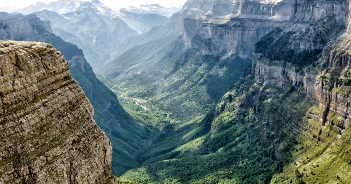 Si buscas destinos ecoturísticos puedes visitar el Geoparque Mundial UNESCO Sobrarbe - Pirineos