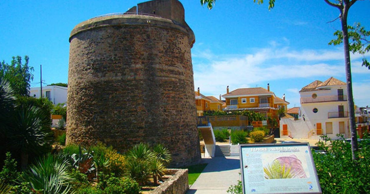 Torre de Punta Umbría en Huelva, España