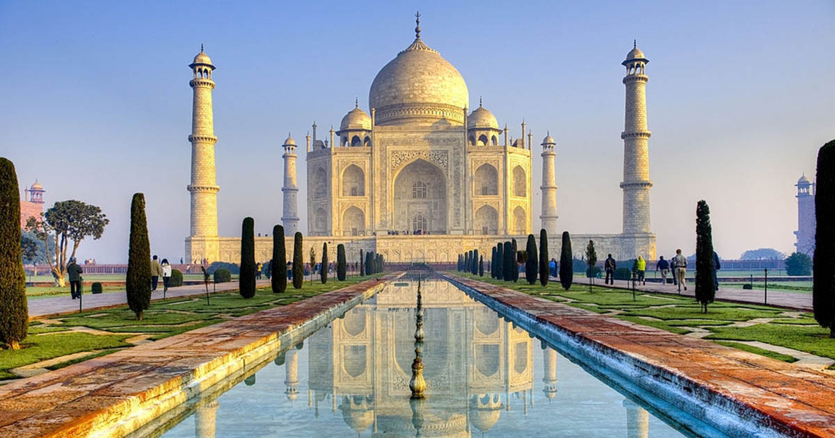 Descubre el Taj Mahal de las siete maravillas del mundo