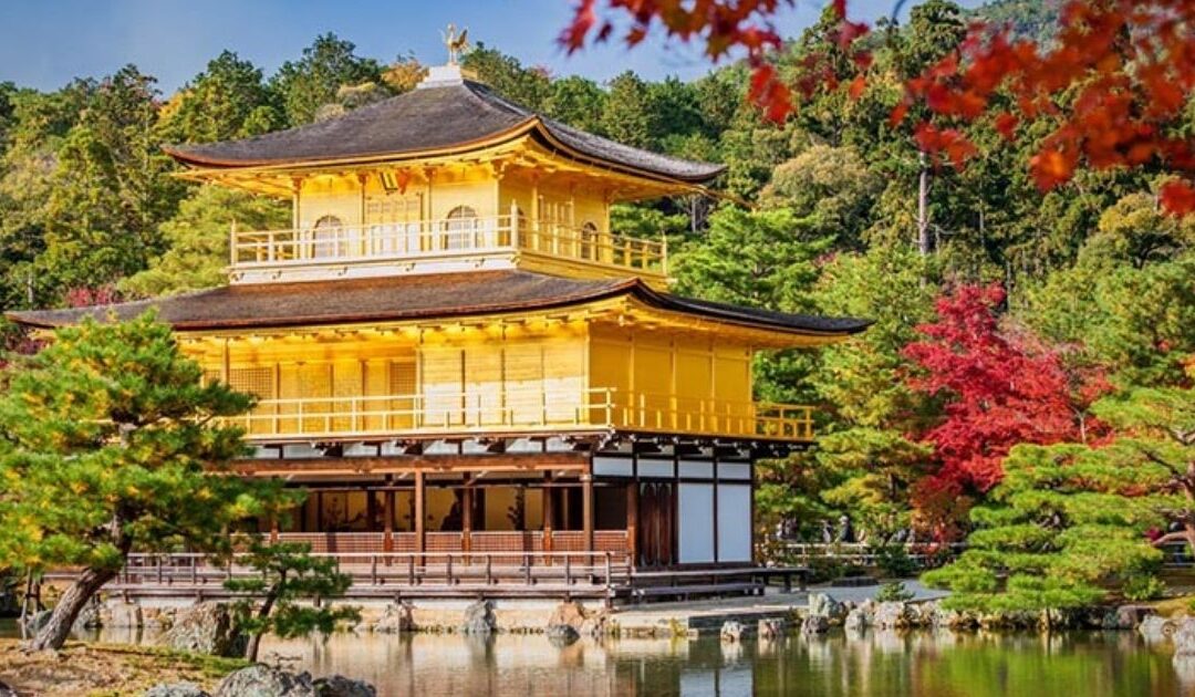 Hermoso Templo Dorado de Kioto qué ver en Japón en 10 días