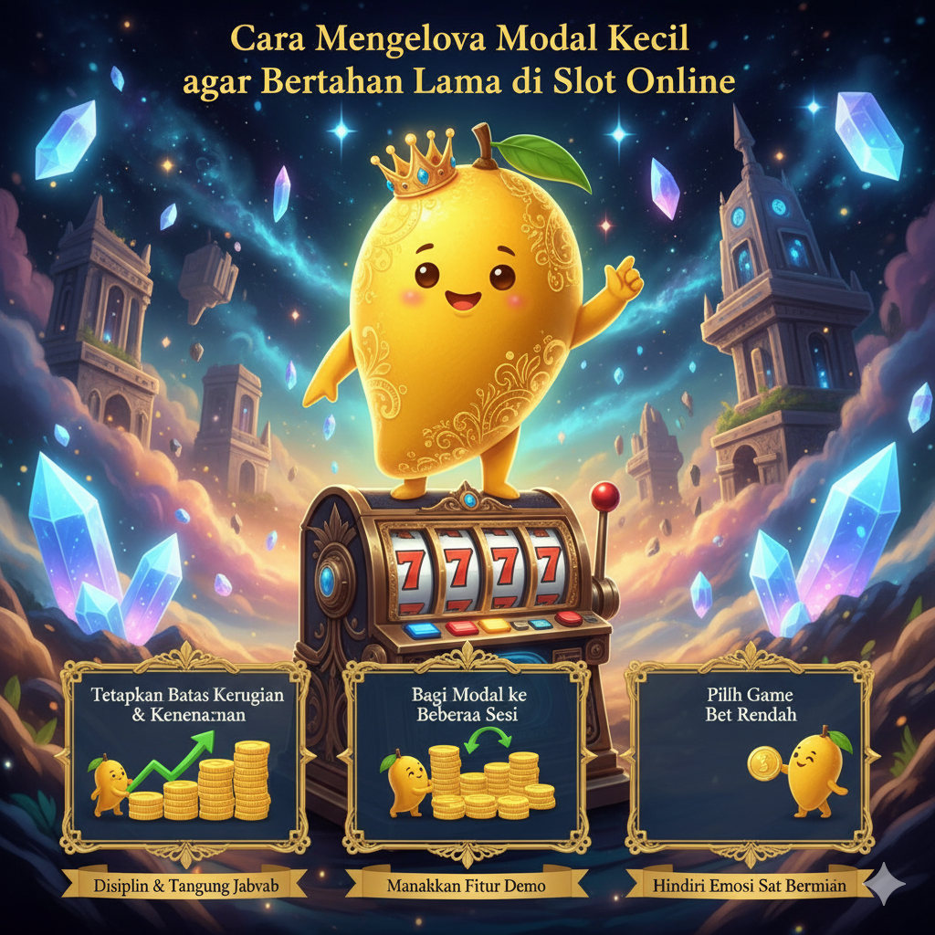 Cara Mengelola Modal Kecil agar Bertahan Lama di Slot Online